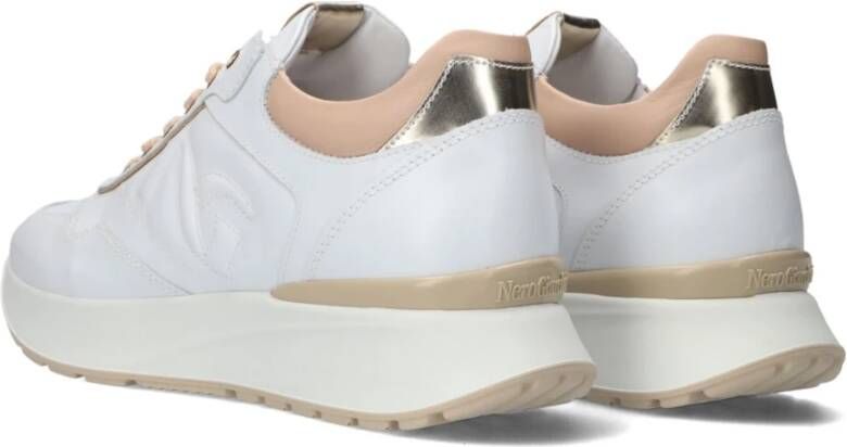 Nerogiardini Witte Lage Top Sneakers White Dames