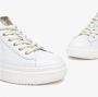 Nerogiardini Leren Dames Sneakers met Vetersluiting White Dames - Thumbnail 3