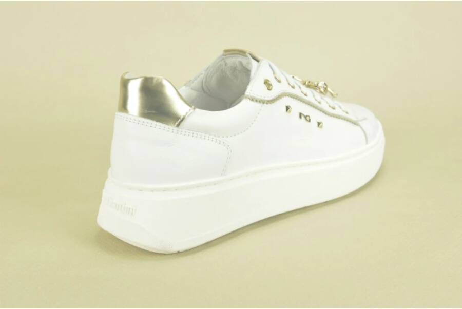 Nerogiardini Witte Sneaker Casual Stijl White Dames