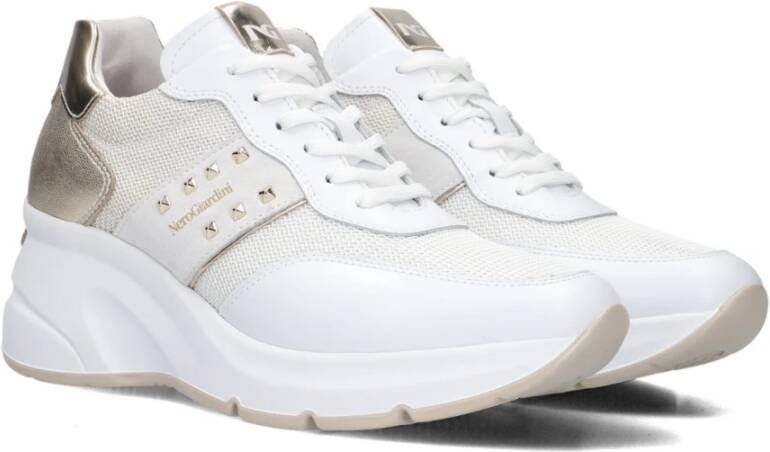 Nerogiardini Witte Stijlvolle Sneakers Model 512962 White Dames