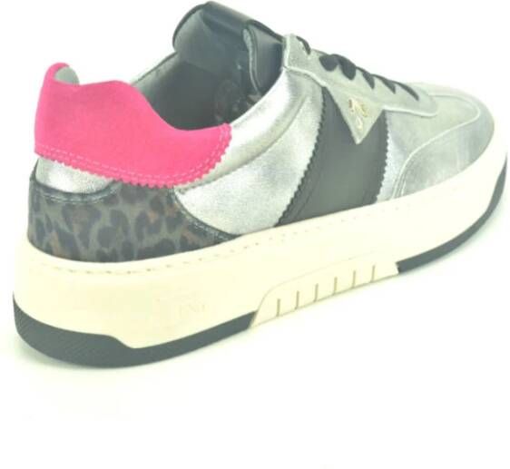 Nerogiardini Zilver Zwart Sneaker N. DZ Multicolor Dames