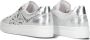 Nero Giardini 409930 Lage sneakers Leren Sneaker Dames Zilver - Thumbnail 4