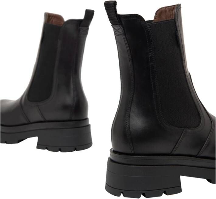 Nerogiardini Zwarte Biker Boots met Metalen Details Black Dames