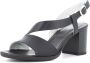 Nerogiardini Zwarte hoge hak sandalen Black Dames - Thumbnail 10