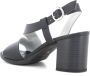 Nerogiardini Zwarte hoge hak sandalen Black Dames - Thumbnail 9