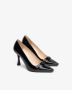 Nerogiardini Zwarte lakleren hakken met accessoire Black Dames - Thumbnail 10