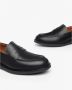 Nerogiardini Zwarte leren heren loafers met band Black Heren - Thumbnail 9