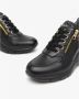 Nerogiardini Zwarte leren sneakers met rits Black Dames - Thumbnail 11