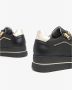 Nerogiardini Zwarte leren sneakers met zijrits Black Dames - Thumbnail 5