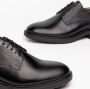 Nerogiardini Zwarte Leren Veterschoenen Black Heren - Thumbnail 4