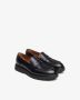 Nerogiardini Zwarte platte mocassins Black Heren - Thumbnail 2