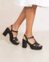 Nerogiardini Zwarte Sandalen voor Vrouwen Black Dames - Thumbnail 6