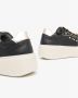 Nerogiardini Zwarte Sneakers Plat Black Dames - Thumbnail 4