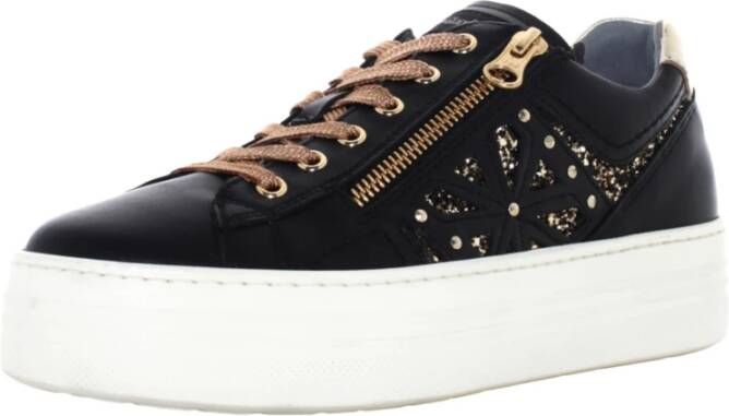 Nerogiardini Zwarte sneakers voor vrouwen Black Dames