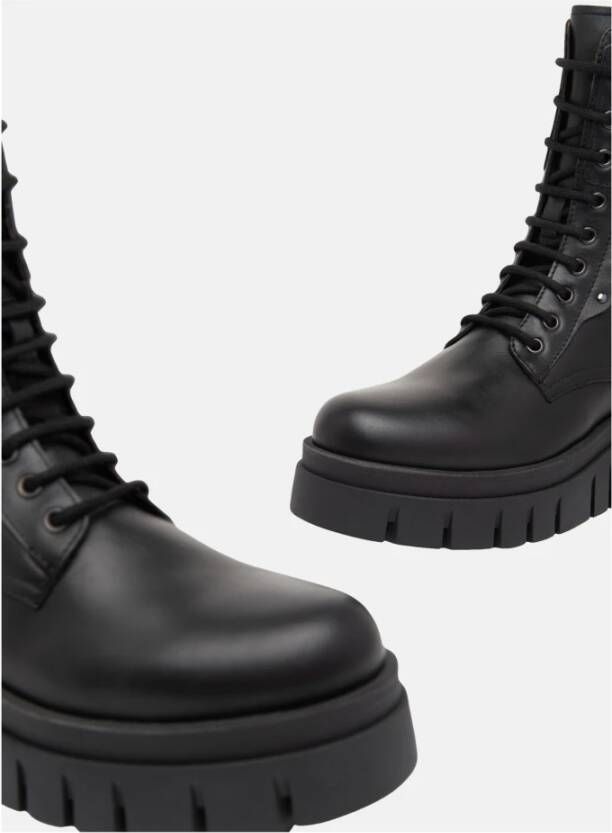 Nerogiardini Zwarte Veterschoenen Black Dames