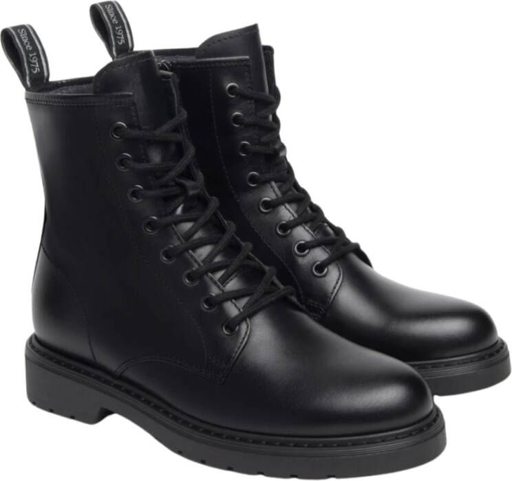 Nerogiardini Zwarte Veterschoenen Black Dames