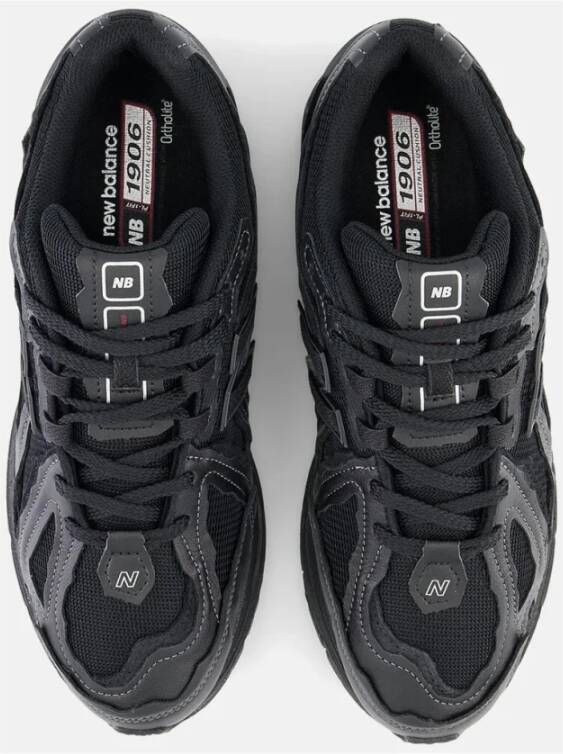 New Balance Zwarte 1906D Lage Sneakers Black Dames