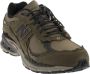 New Balance 2002R Heren Sneakers van Leer Green Heren - Thumbnail 2