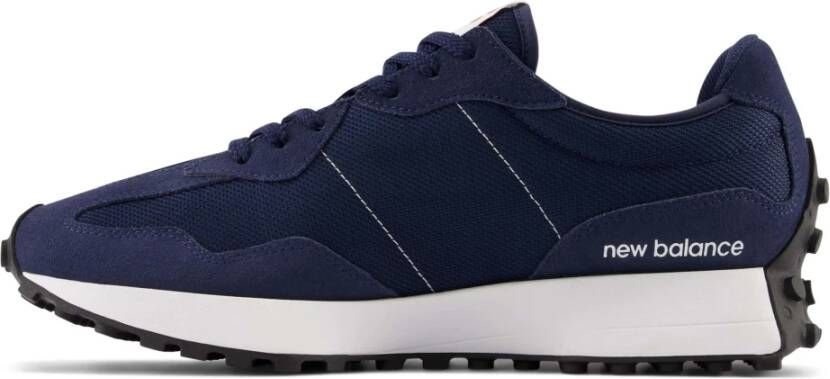 New Balance Sporty Suede Mesh Sneakers Blue Heren