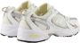 New Balance Multicolor Mesh Leren Sneakers Unisex Multicolor - Thumbnail 14