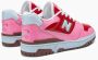 New Balance Dames 550 Roze Rode Blauwe Sneakers Multicolor Dames - Thumbnail 9