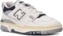 New Balance 550 Sneakers Grijs Zwart Leren Panelen White Heren - Thumbnail 2