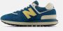 New Balance 574 Legacy Suède Sneakers Blue Dames - Thumbnail 3