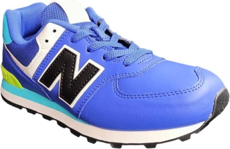 New Balance 574 Sneakers Stijlvol en Comfortabel Blauw Dames