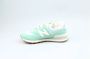 New Balance 574 Turquoise Groen Wit Kauwgom Sneakers Green Dames - Thumbnail 3