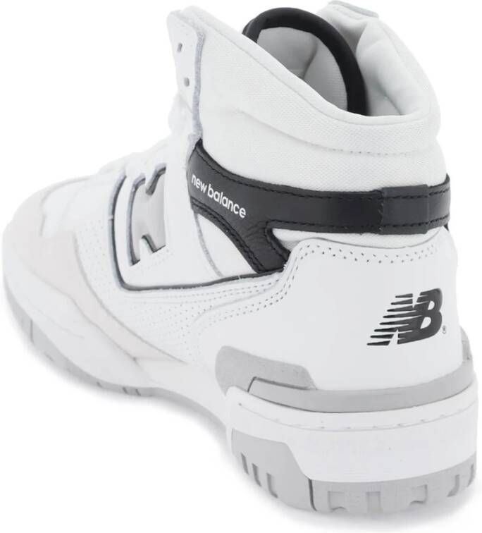 New Balance 650 Leren Sneakers White Heren