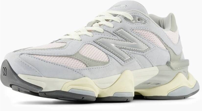 New Balance 9060 Graniet & Roze Sneaker Gray Dames