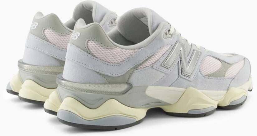 New Balance 9060 Graniet & Roze Sneaker Gray Dames