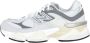 New Balance 9060 Grijze Lage Profiel Sportieve Sneakers Gray - Thumbnail 9