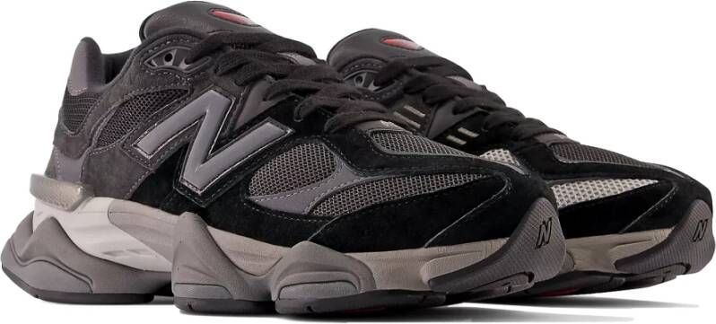 New Balance Zwart & Grijs 9060 Lage Sneakers Black Heren