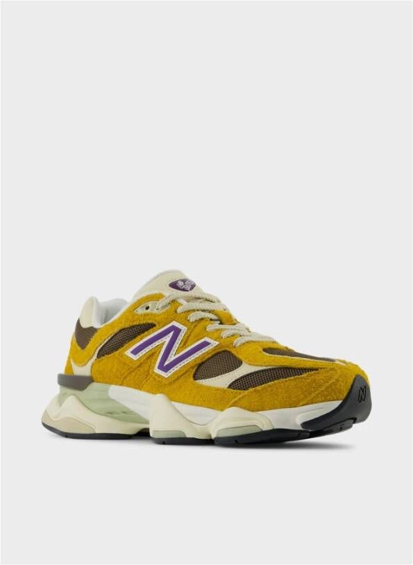 New Balance 9060 Unisex Hardloopschoenen Yellow Heren