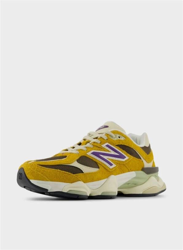 New Balance 9060 Unisex Hardloopschoenen Yellow Heren