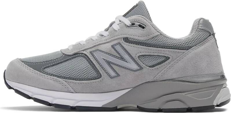 New Balance 990v4 Core Grey Silver Sneakers Gray Heren