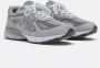 New Balance 990v4 Grijs Zilver Hardloopschoen Gray Heren - Thumbnail 2