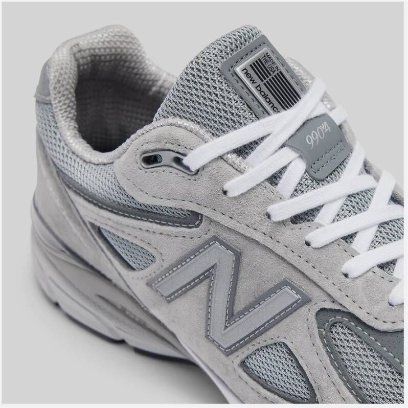 New Balance 990v4 Grijs Zilver Hardloopschoen Gray Heren