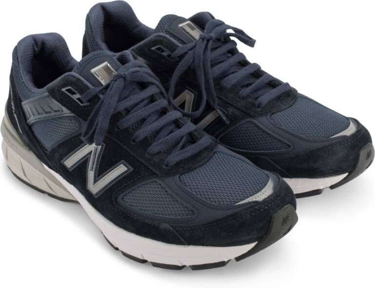 New Balance "990V5 Sneakers" Blauw Heren