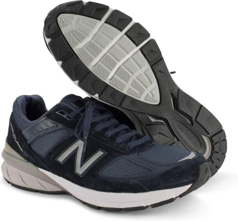 New Balance "990V5 Sneakers" Blauw Heren