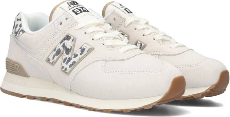 New Balance Beige Lage Sneakers Wl574 M Beige Dames