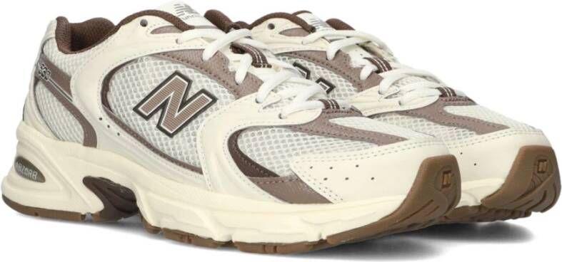 New Balance Beige Lage Top Sneakers Mr530 D Multicolor Dames