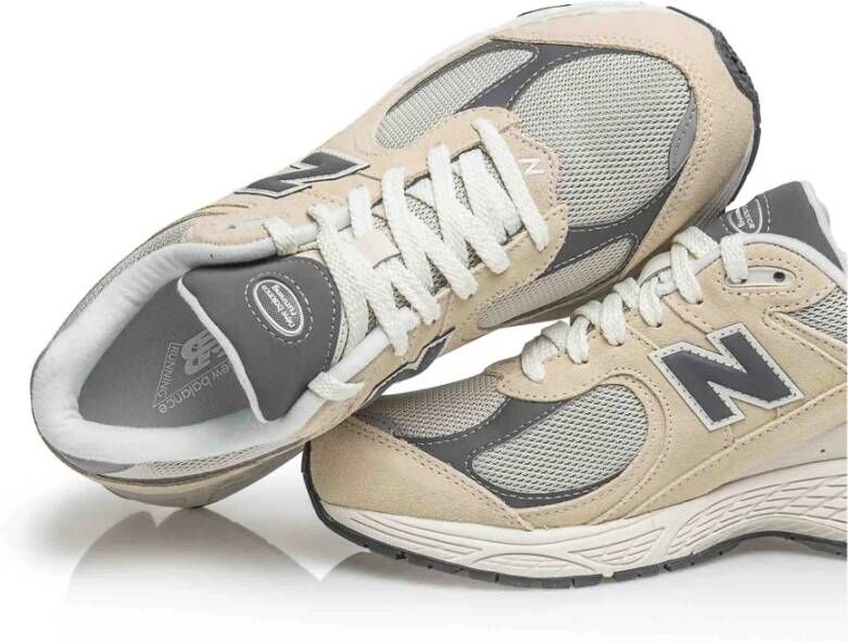 New Balance Beige Leren Unisex Sneakers M2002Rfa-Sae Beige Dames