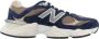 New Balance Blauwe Casual Sneakers Blue Heren - Thumbnail 4