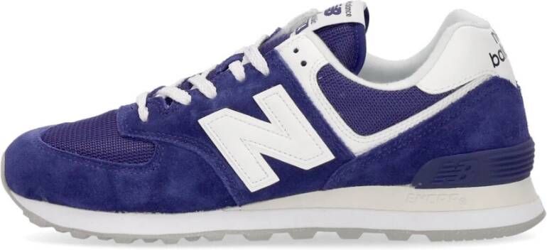 New Balance Blauwe Lage Sneaker 574 Blue Heren