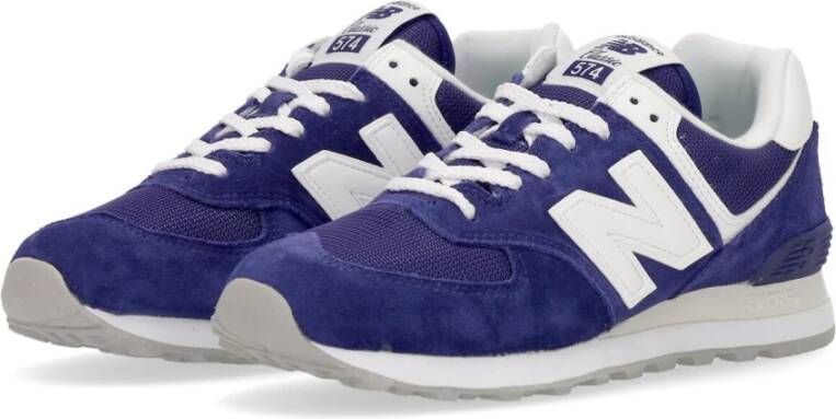 New Balance Blauwe Lage Sneaker 574 Blue Heren