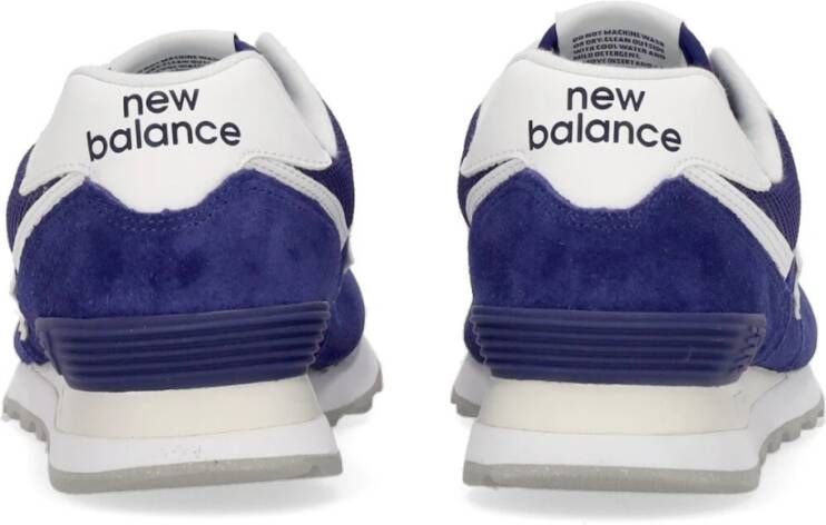 New Balance Blauwe Lage Sneaker 574 Blue Heren