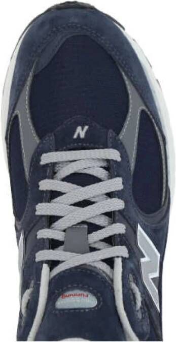 New Balance Blauwe Low-Top Sneakers met Gore-Tex Black Heren