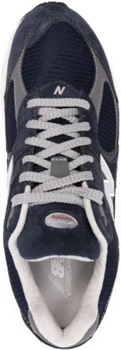 New Balance Blauwe Low-Top Sneakers met Gore-Tex Black Heren